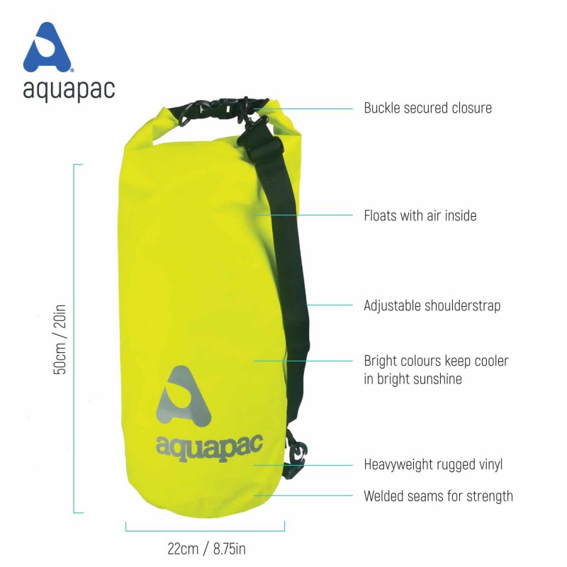 25L Heavyweight Waterproof Drybag With Shoulder Strap